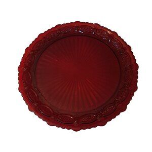 Avon Cape Cod Ruby Platter Serving Plate